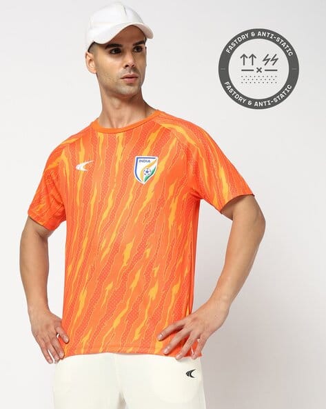 Buy Orange Tshirts for Men by PERFORMAX Online | Ajio.com