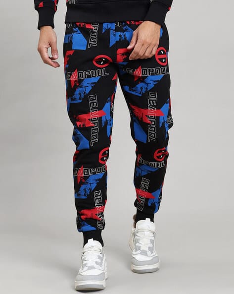 Men Graphic Print Joggers