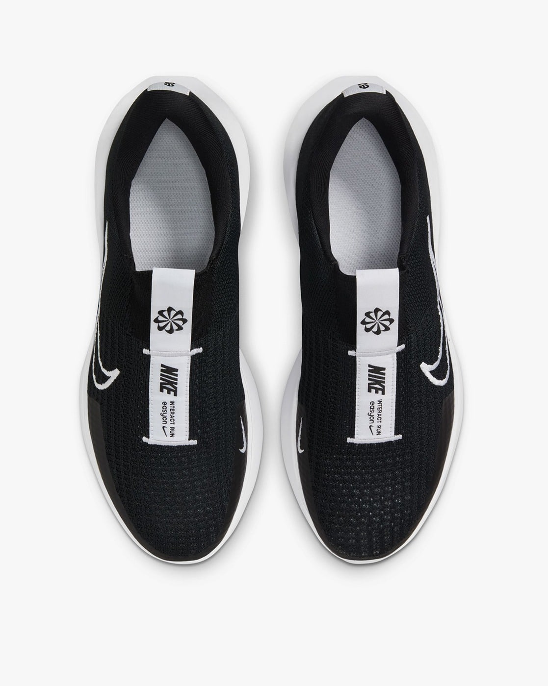 black nike shoes no laces