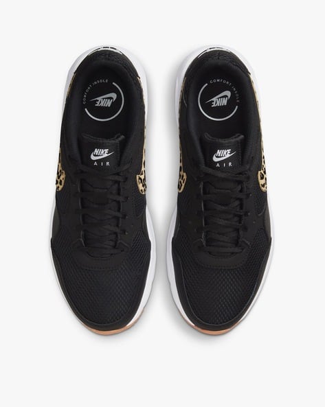 Sneaker Thea Women's Nike Black And Gold Trainers Sneakers Femme