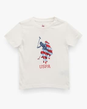 u.s. polo assn. Boys Logo Print Crew-Neck T-Shirt-picture-37