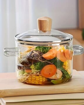 umai Glass Saucepan with Lid & Handle-picture-31
