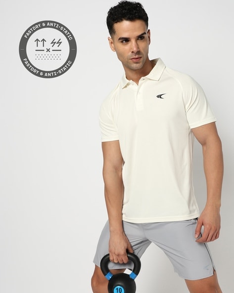 Men Regular Fit Cricket Polo T-Shirt