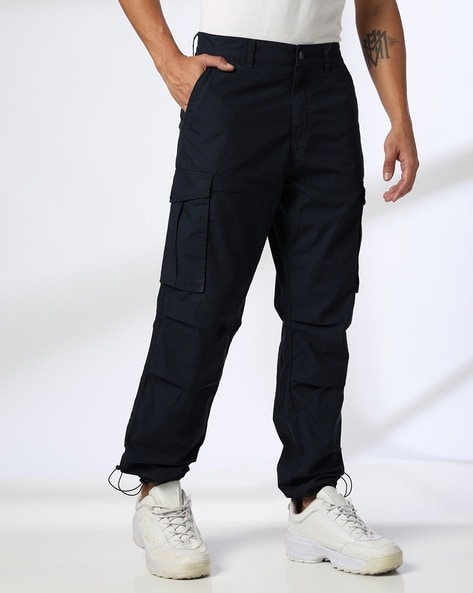 Men Loose Fit Cargo Pants