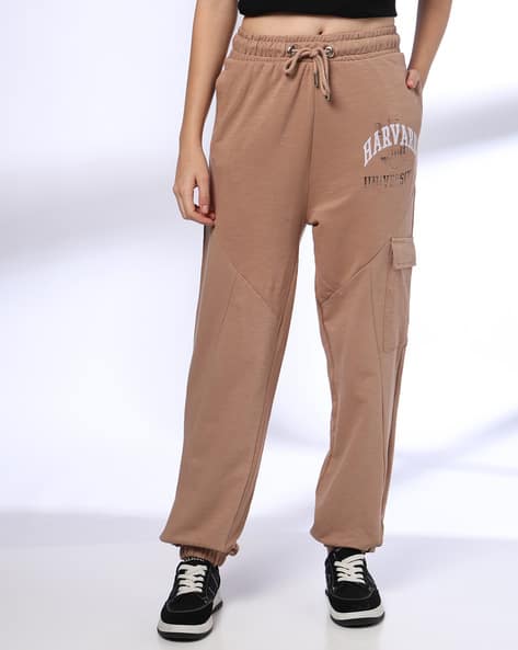 Buy Brown Track Pants for Women by Teamspirit Online