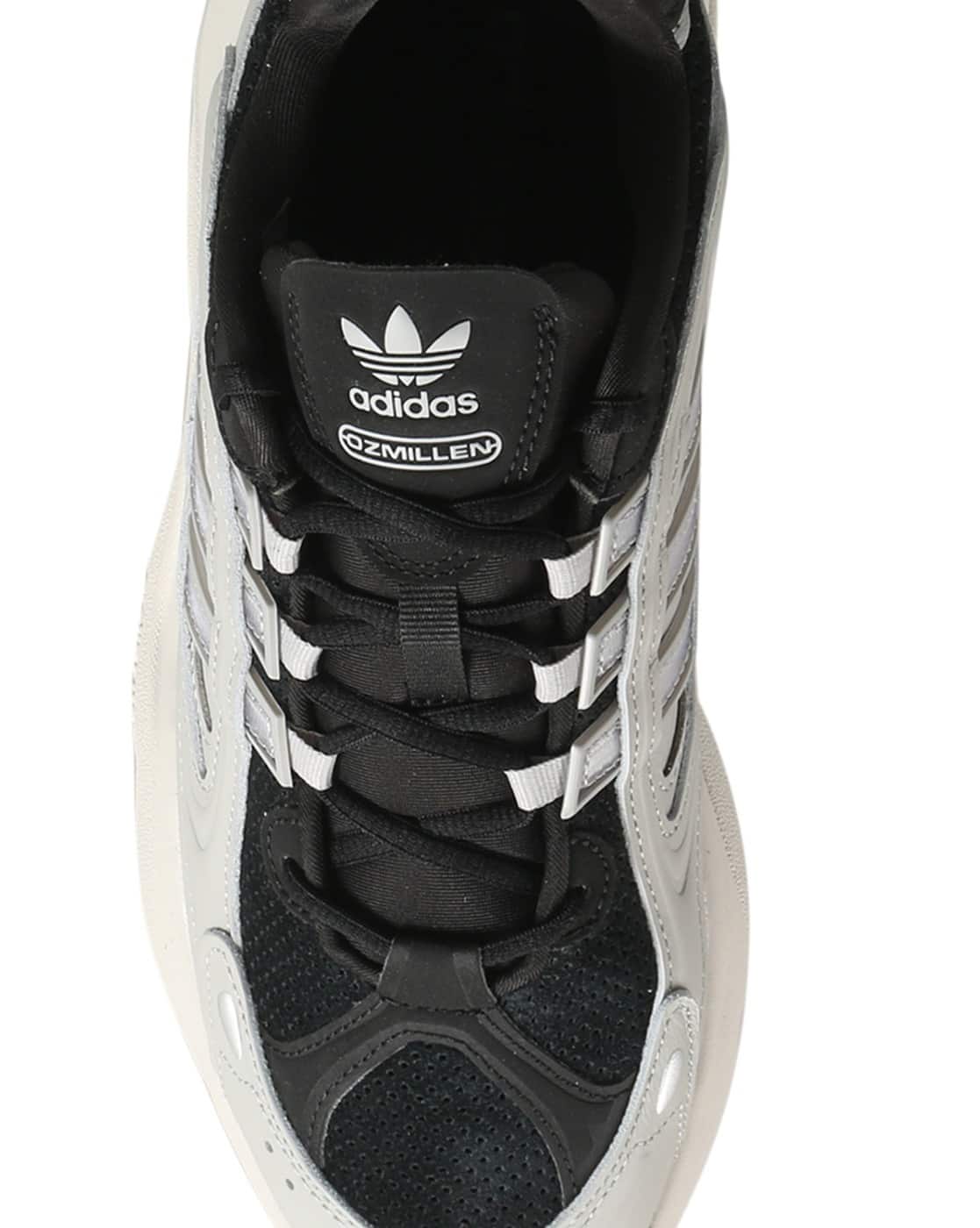 Buy Adidas Originals Ozmillen Lace-Up Sneakers | Black Color Men | AJIO LUXE