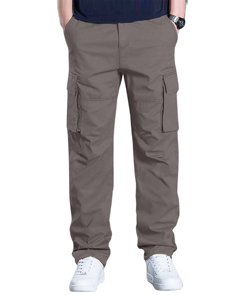 Men Relaxed Fit Trousers