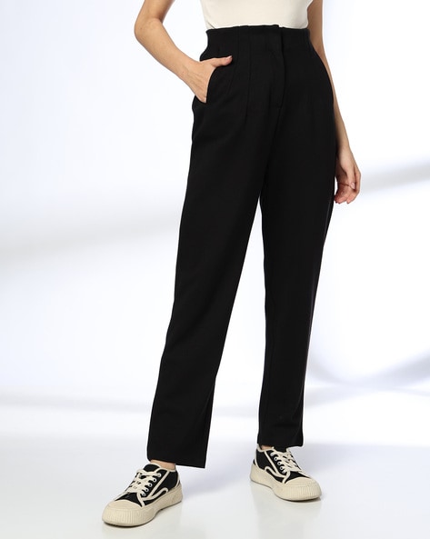 Women Slim Fit Pleated Pants