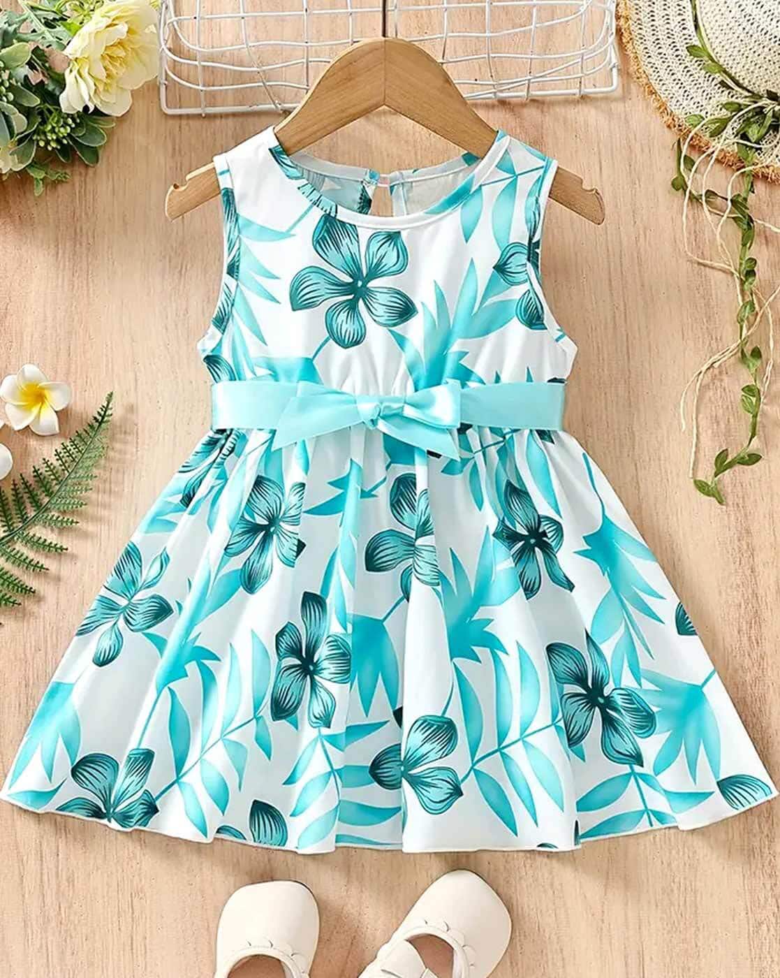 Buy Green Dresses Frocks for Girls by FASHION DREAM Online