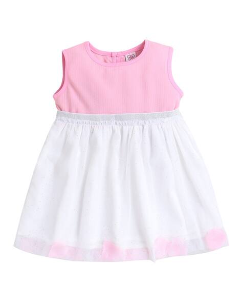 Buy Pink Dresses & Frocks for Girls by MAMA & BEBE Online | Ajio.com
