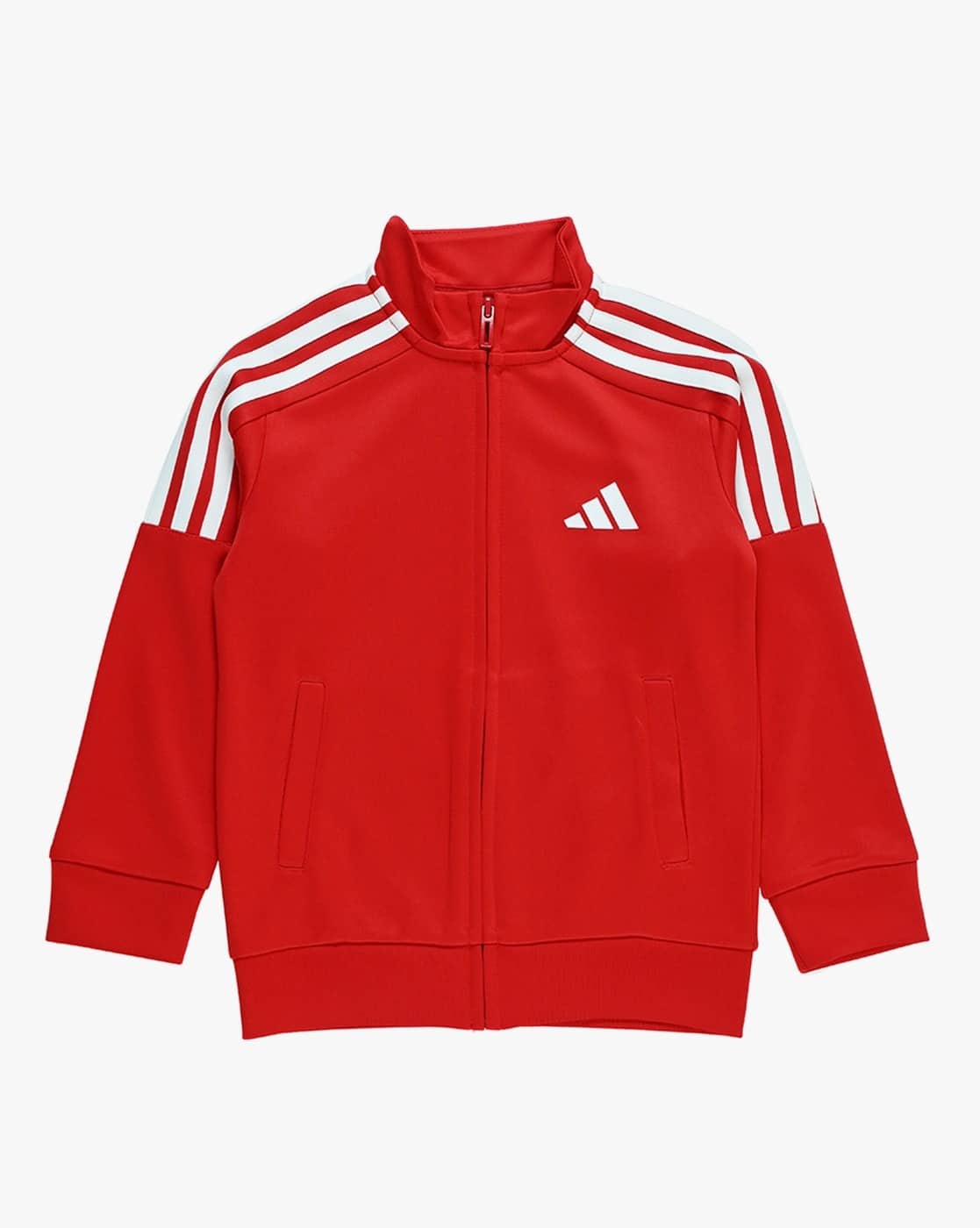 Buy Adidas Kids Boys Striped Track Jacket with Slip Pockets