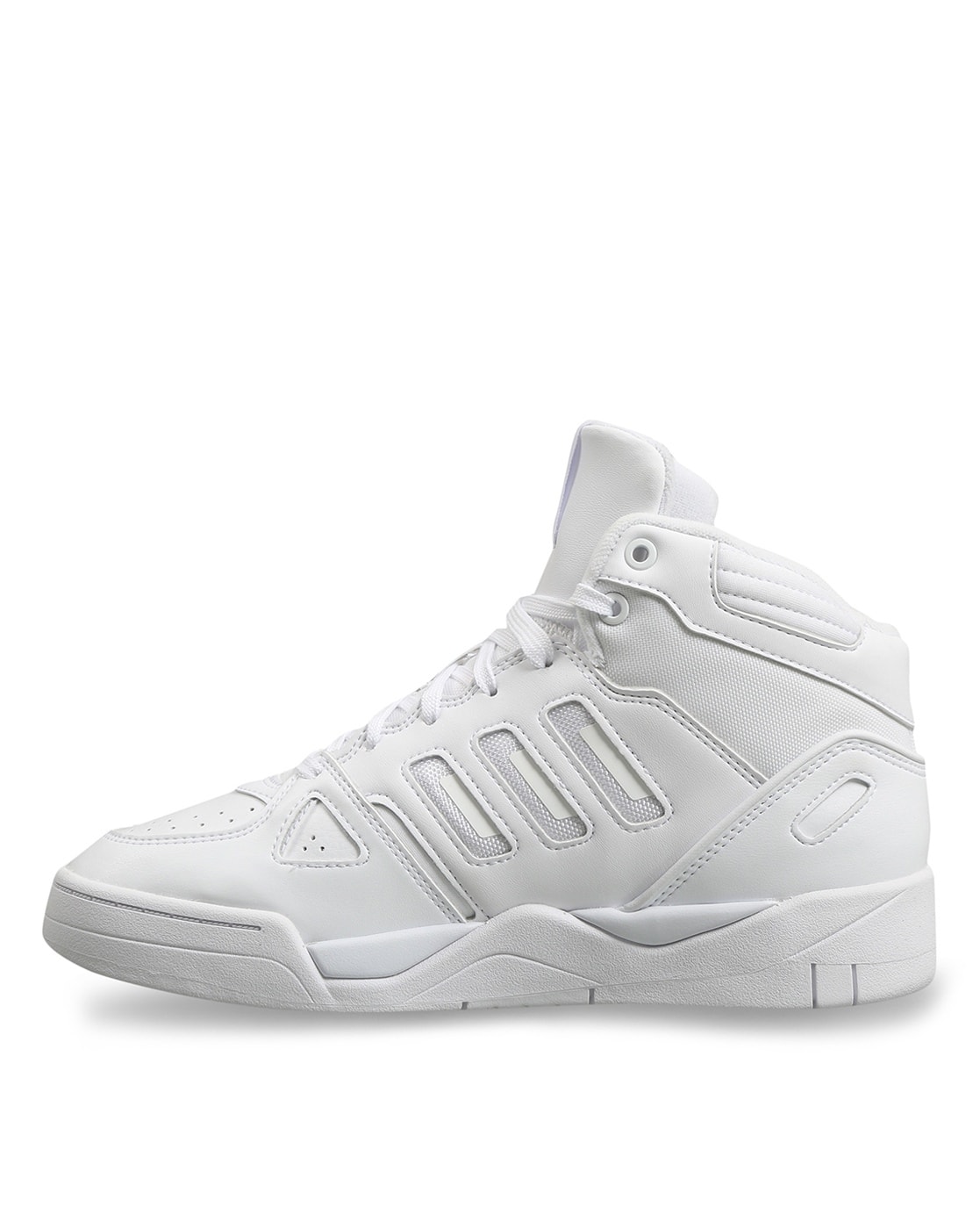 High Top Adidas Superstar All White ADIDAS Originals Women Striped