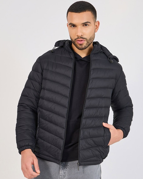 Men Regular Fit Jacket