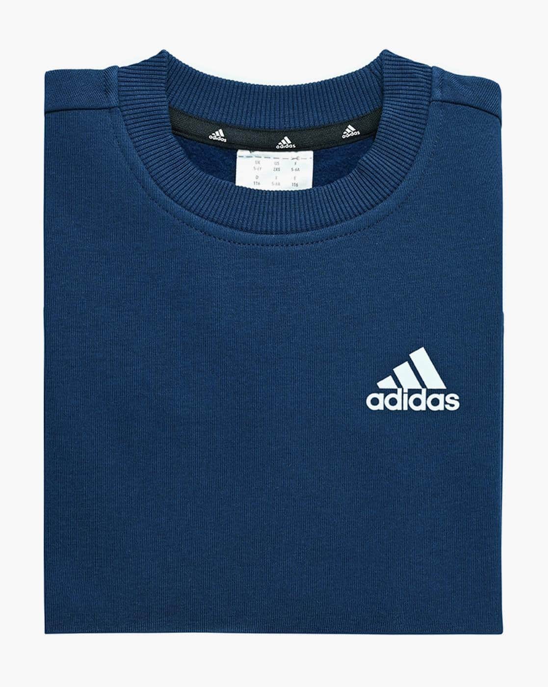 Sweatshirt Felpe Adidas Stock ADIDAS JUNIOR BOY'S SWEATSHIRT RED BLUE