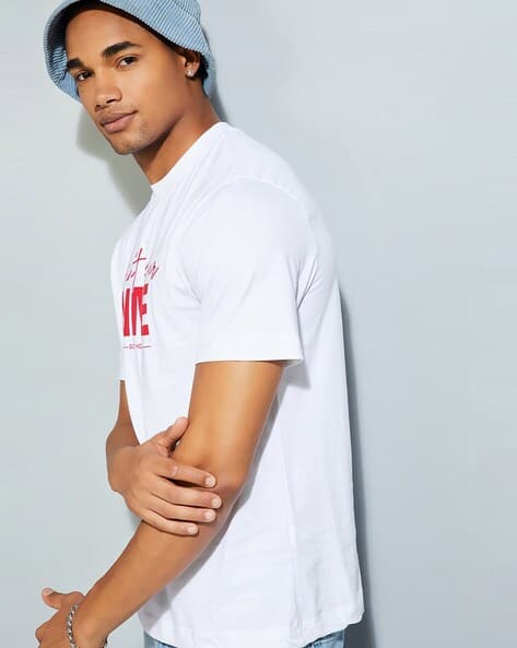 Buy White Tshirts for Men by MAX Online