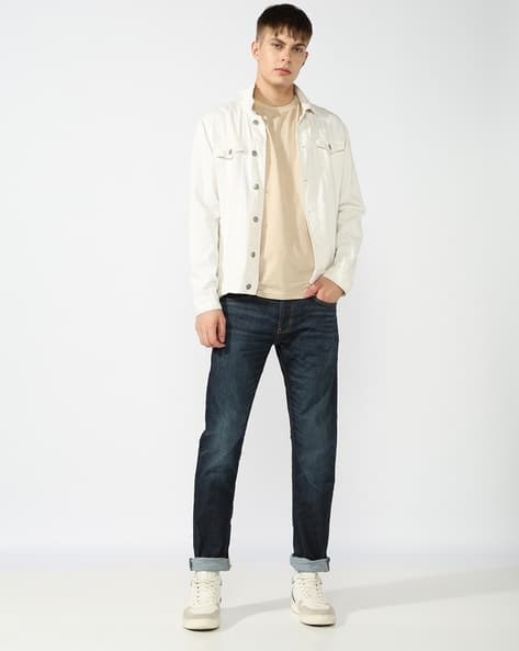 GAS Men Toki Relaxed Slim Fit Zippered Fly Denim