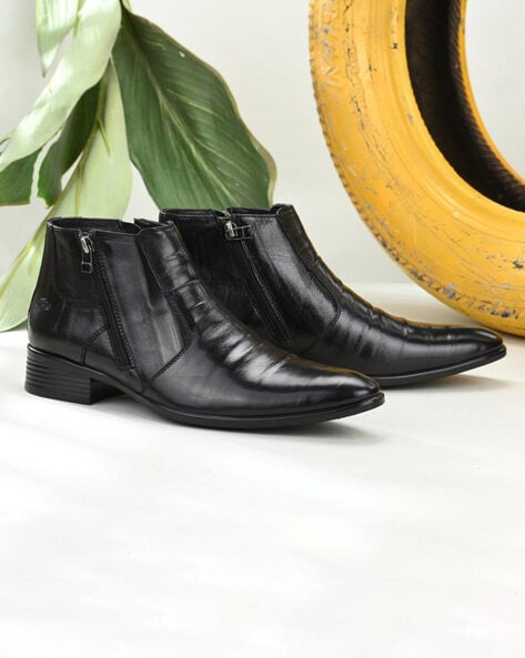 Valentino Men Plain Boots