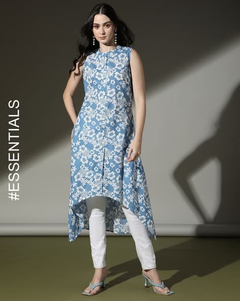 Nyrika Women Floral Print A-Line Kurta