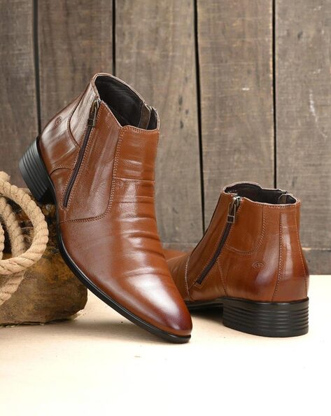 Valentino Men Plain Boots