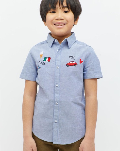 One Friday Boys Regular Fit Shirt