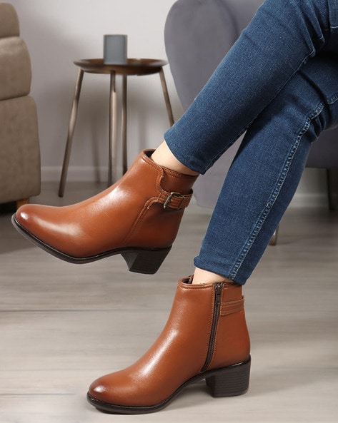 Elle Women Ankle Length Boots