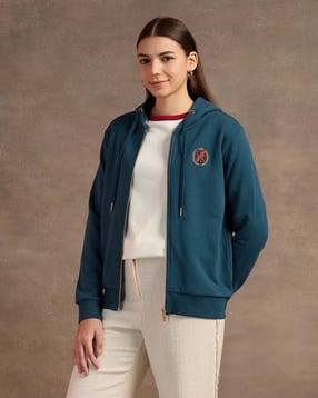 u.s. polo assn. Women Regular Fit Zip-Front Hoodie-picture-47