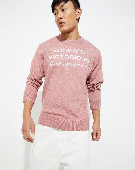 Buy Pink Sweaters Cardigans for Men by MAX Online