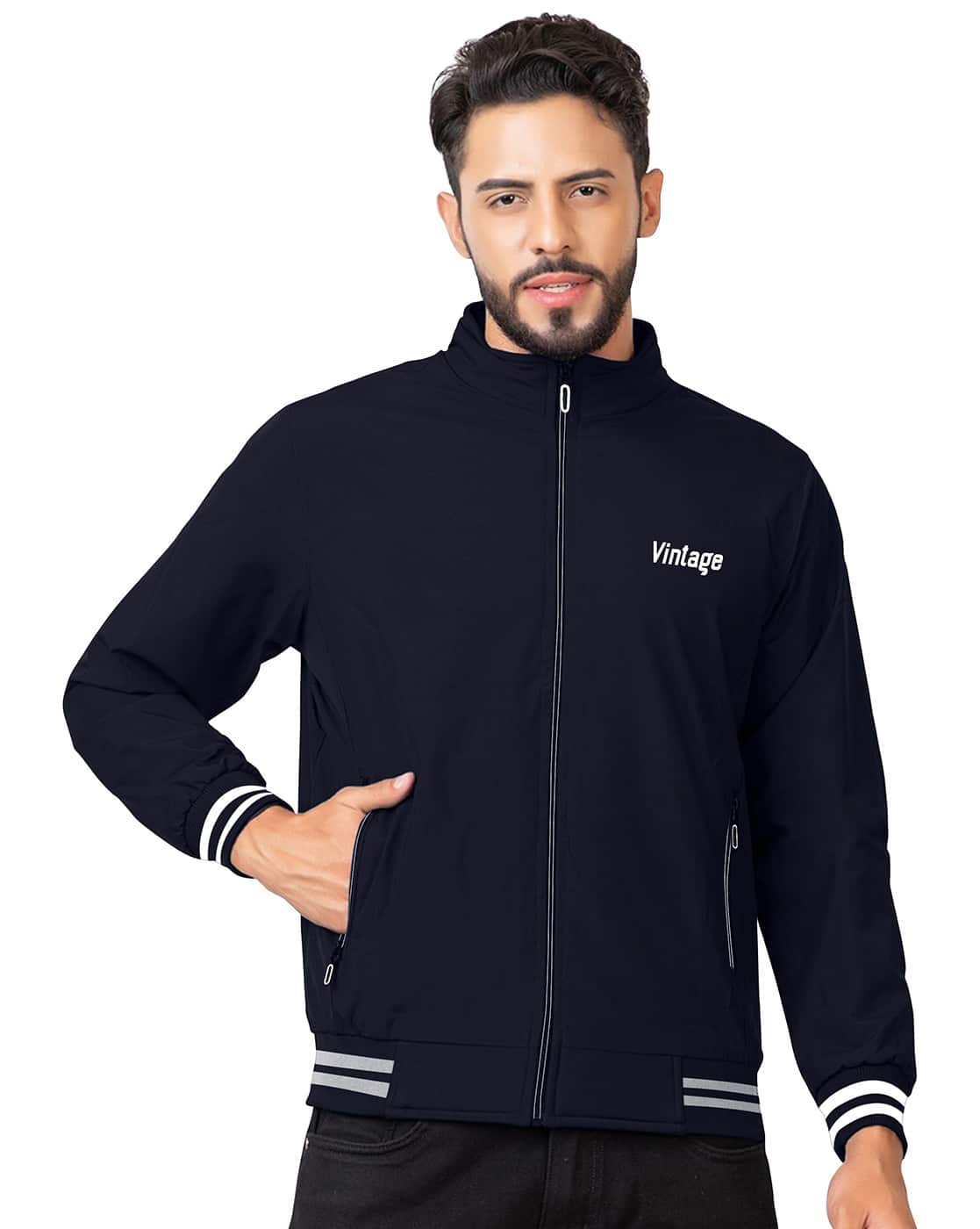 Buy FTX Men Solid Full Sleeve Regular Online | Ajio.com