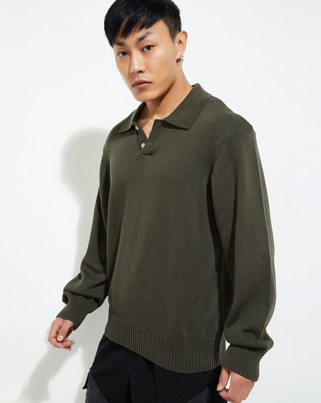 Buy Olive Green Sweaters & Cardigans for Men by MAX Online | Ajio.com
