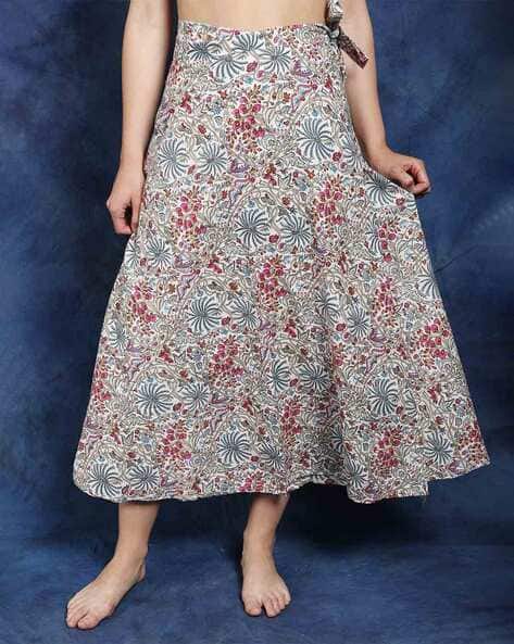 Buy Multicoloured Skirts Ghagras for Women by Exotic India