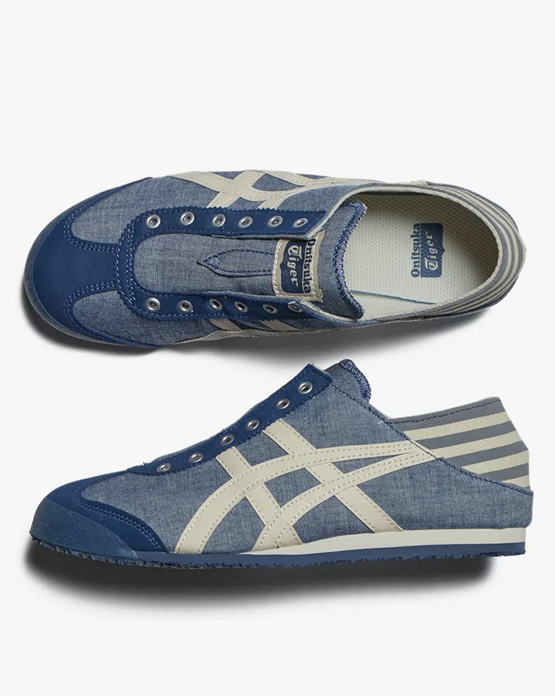 Buy Chambray Blue Sneakers for Men by Onitsuka Tiger Online | Ajio.com