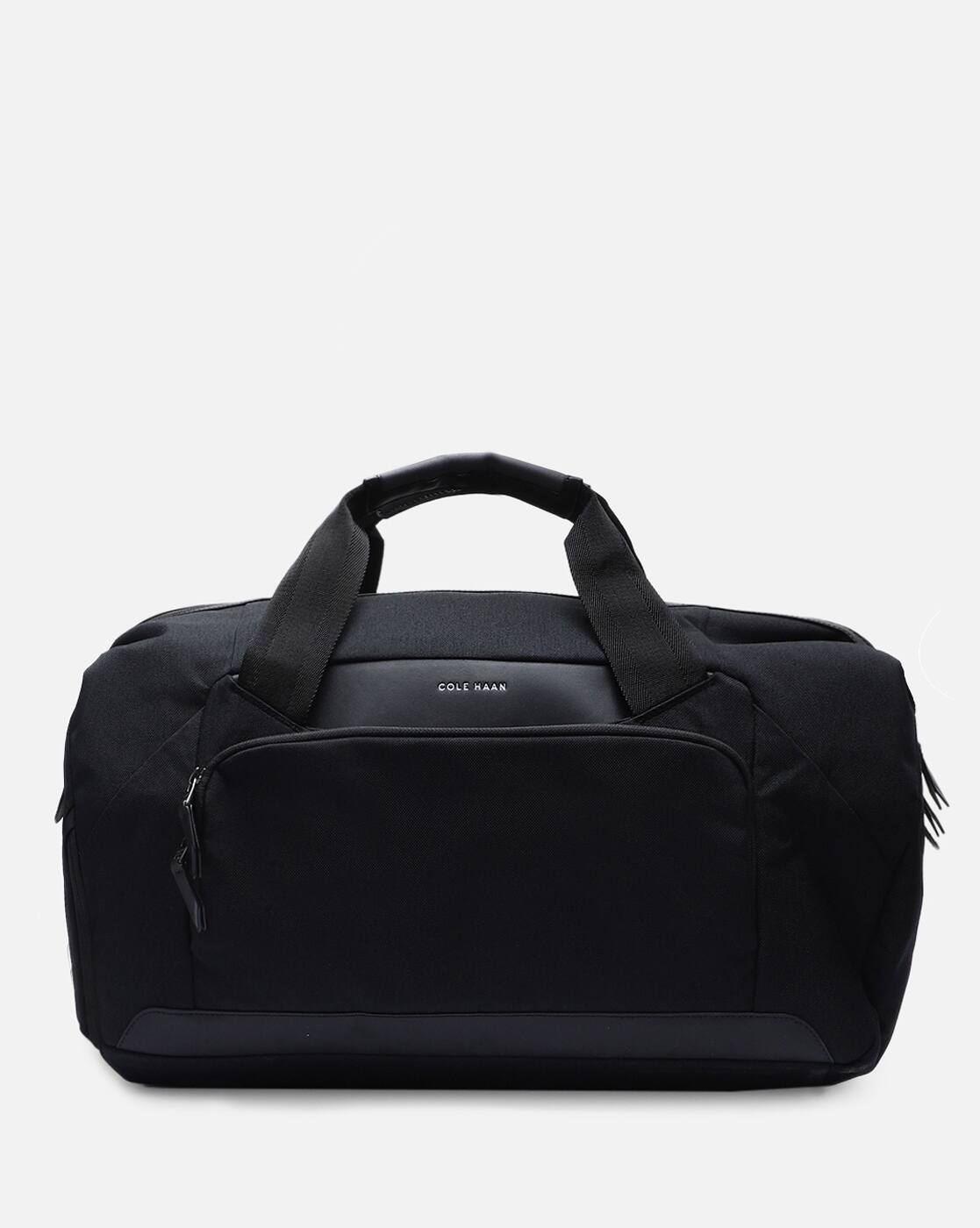 Buy Cole Haan Men Outpace Duffle Bag | Black Color Men | AJIO LUXE