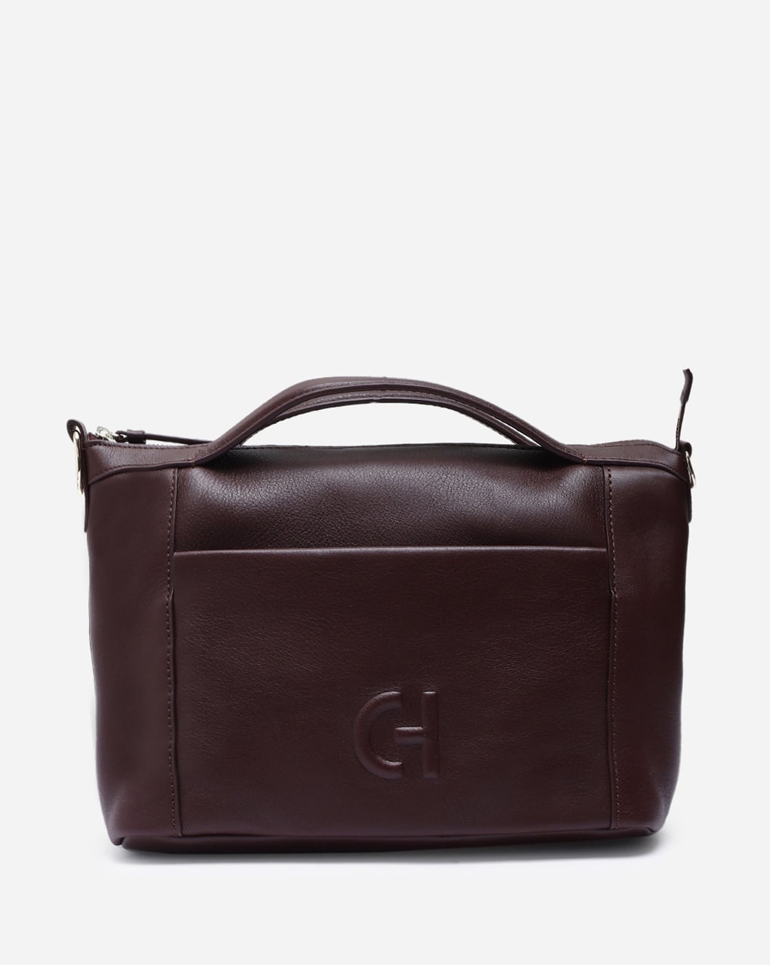 Buy Cole Haan Women Grand Ambition Small Duffle Bag | Burgundy