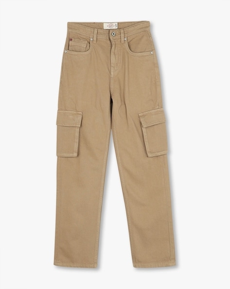 Lee Cooper Boys Wide-Leg Cargo Jeans