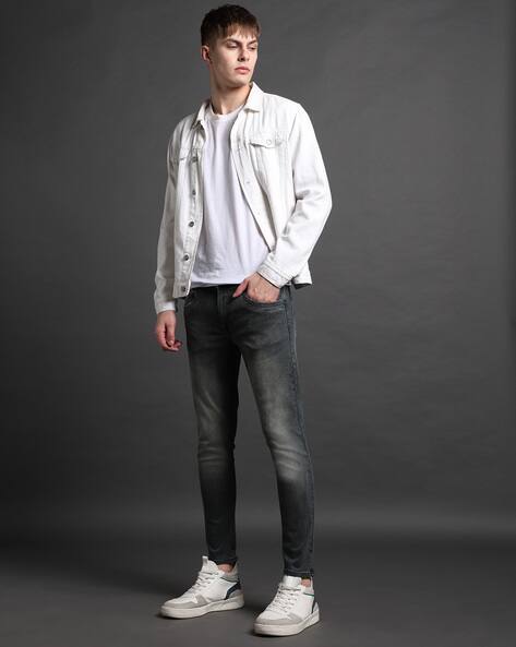JOHN PLAYERS JEANS Men Lightly Washed Smart Slim Fit Jeans