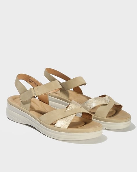 Women Sandals with Velcro Closure