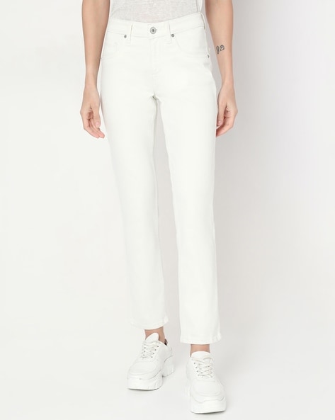 Vero Moda Women Mid-Rise Straight Jeans