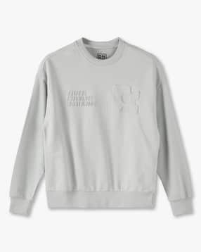 Boys Graphic Embossed Oversized Fit Sweatshirt-image-38