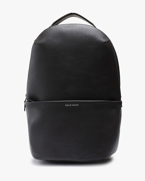 cole haan chocolate leather backpack Men's Judson Brushed Twill and an airtagcompatible logo pocket keep every essential sorted and within reach throughout the day Buy Cole Haan Men Triboro