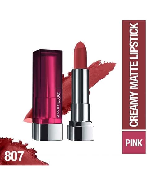 Maybelline New York Color Sensational Creamy Matte Lipstick - 807 Dried Rose