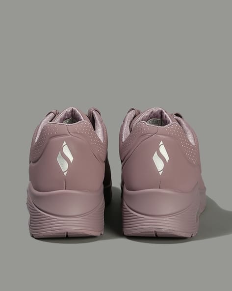 Running Shoes Wedge Sneakers Skechers Pink Women Uno-Stand On Air
