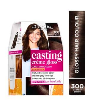 l'oreal paris Casting Creme Gloss Hair Color - 300 Darkest Brown-picture-44