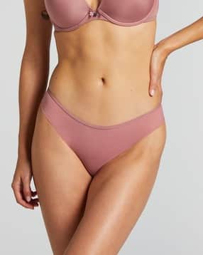 hunkemoller Women Invisible Lace Back Brazilian Panties-picture-13