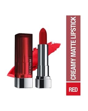 maybelline new york Color Sensational Creamy Matte Lipstick - 690 Siren In Scarlet-picture-21