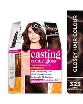 l'oreal paris Casting Creme Gloss Hair Color - 323 Dark Chocolate-picture-10