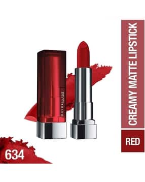 maybelline new york Color Sensational Creamy Matte Lipstick - 634 Bold Crimson-picture-21