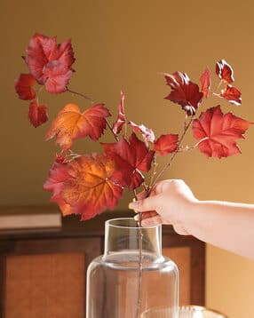 pure home and living Grape Leaf Artificial Stem Single-picture-29