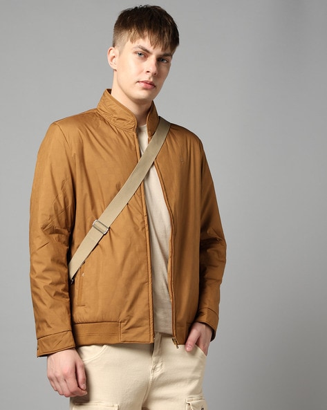 Men Zip-Up Regular Fit Jacket