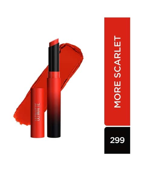 Maybelline New York Color Sensational Ultimattes Lipstick - More Scarlet