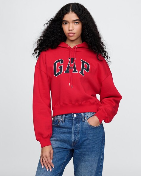 Buy Red Sweatshirt Hoodies for Women by GAP Online Ajio